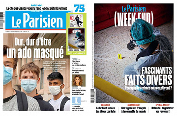 Pack Le Parisien + Le Parisien Week-End - Vendredi 18 Septembre 2020