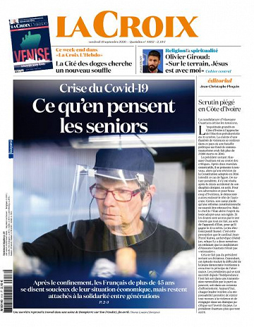 La Croix - 18 Septembre 2020