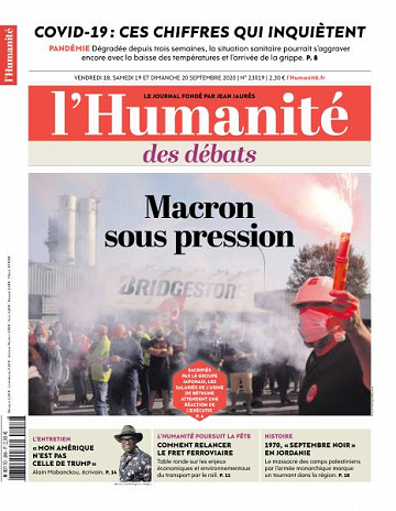 L’Humanite - 18-20 Septembre 2020