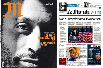 Pack Le Monde + M le Magazine du Monde - Samedi 19 Septembre 2020