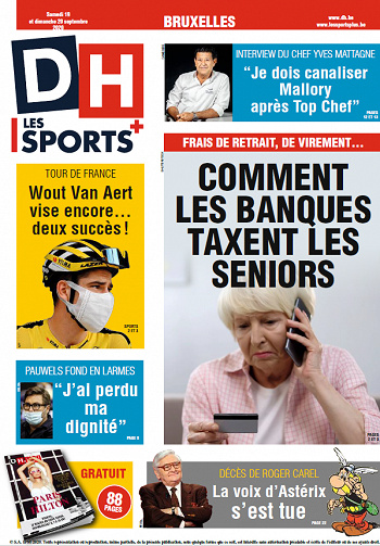 La Dernière Heure-Bruxelles - Samedi 19 et Dimanche 20 Septembre 2020