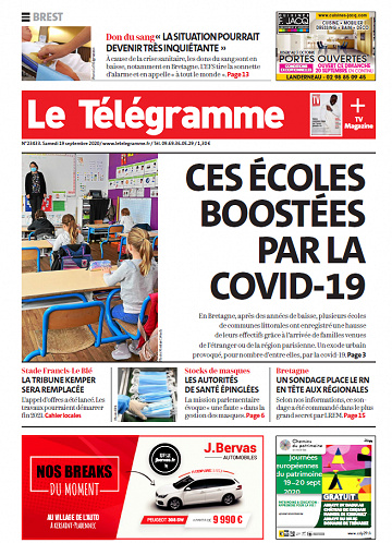 Le Télégramme Brest - Samedi 19 septembre 2020