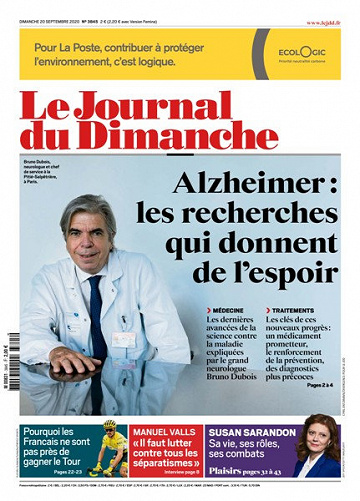 Le Journal du Dimanche - 20 Septembre 2020
