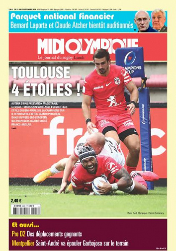Midi Olympique Rouge - 21 Septembre 2020