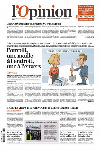 L’Opinion - 23 Septembre 2020