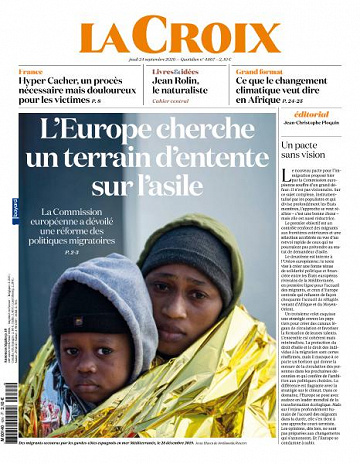 La Croix - 24 Septembre 2020