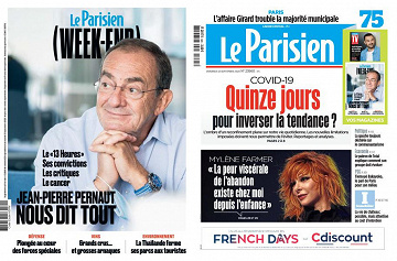 Pack Le Parisien + Le Parisien Week-End - Vendredi 25 Septembre 2020