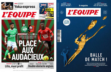 Pack L’Equipe + L’Equipe Magazine - Samedi 26 Septembre 2020