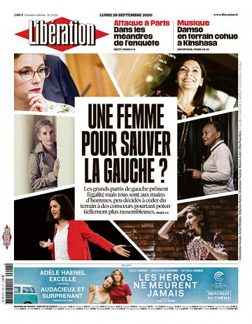 Libération du Lundi 28 Septembre 2020