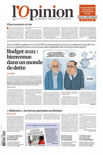 L’Opinion - 29 Septembre 2020