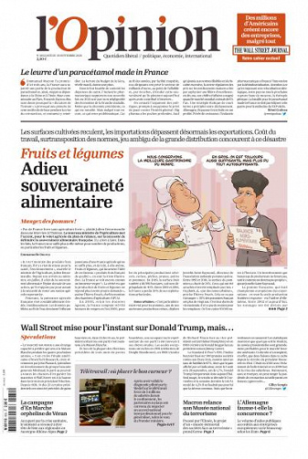L’Opinion - 30 Septembre 2020