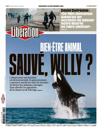Libération du Mercredi 30 Septembre 2020