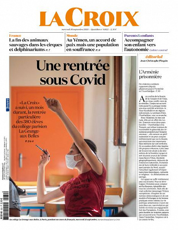 La Croix - 30 Septembre 2020
