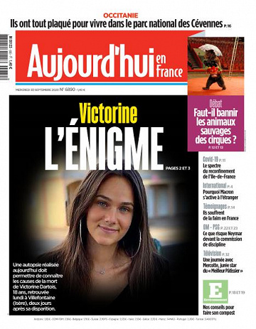 Aujourd’hui en France - 30 Septembre 2020