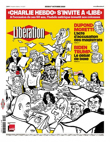 Libération du Jeudi 1er Octobre 2020