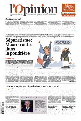 L’Opinion - 2-3 Octobre 2020