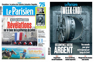Pack Le Parisien + Le Parisien Week-End - Vendredi 2 Octobre 2020