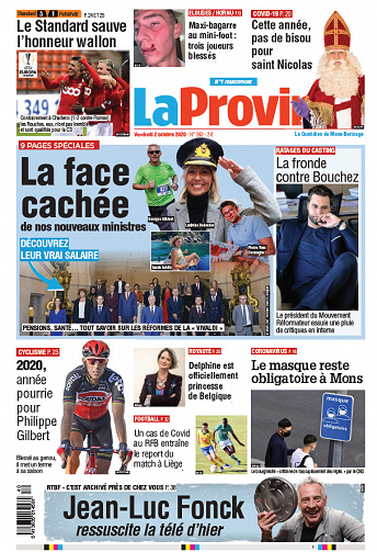 La Province - Vendredi 2 Octobre 2020
