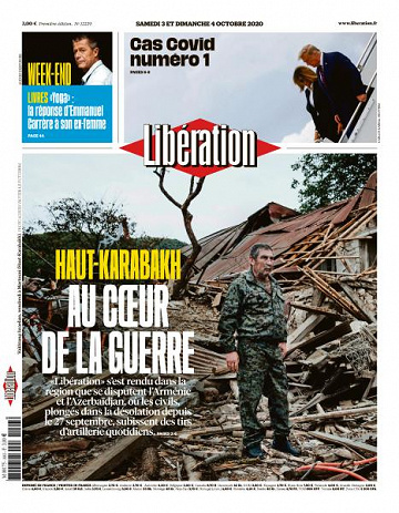 Libération du Samedi 3 et Dimanche 4 Octobre 2020