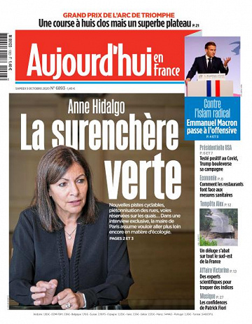 Aujourd’hui en France - 3 Octobre 2020