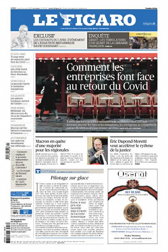 Le Figaro du Mardi 6 Octobre 2020