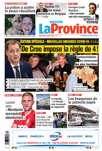 La Province - Mercredi 7 Octobre 2020