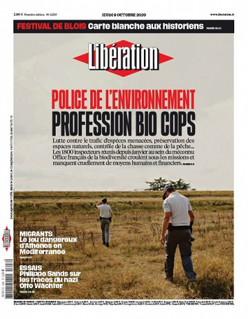 Libération du Jeudi 8 Octobre 2020