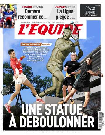 L’equipe du Vendredi 9 Octobre 2020