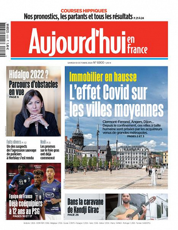 Aujourd’hui en France - 10 Octobre 2020