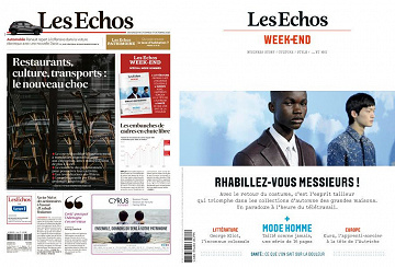 Pack Les Echos + Les Echos Week-end - Vendredi 16 Octobre 2020