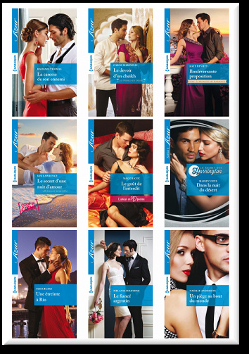 Collection Azur Harlequin Avril 2017 (9 ebook)