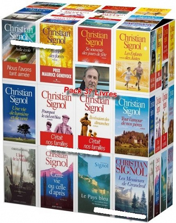 Christian Signol - Pack 37 Livres