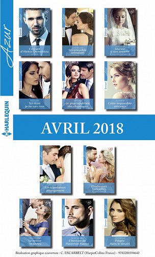 Intégrale 10 romans Azur - Avril 2018