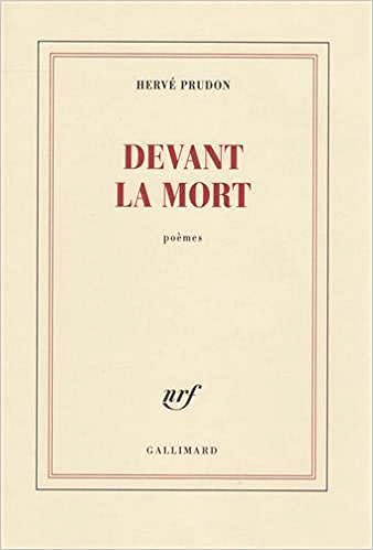 Devant la mort - Hervé Prudon (2018)