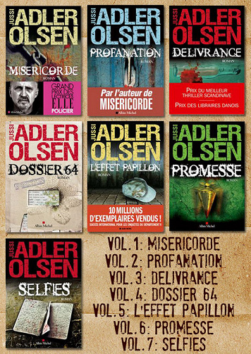 Jussi Adler-Olsen - Pack 7 romans
