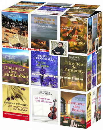 Frédérick d’Onaglia - Pack 12 Romans