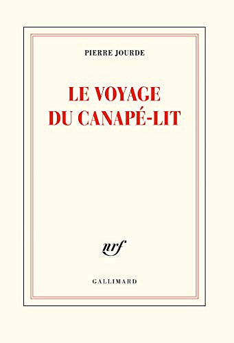 Le voyage du canapé-lit - Pierre Jourde (2019)