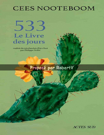 533 - Le livre des jours - Cees Nooteboom (2019)