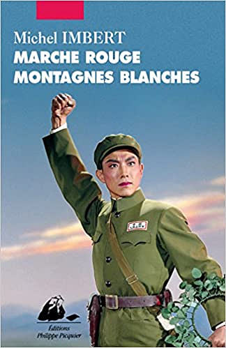 Marche rouge montagnes blanches - Michel Imbert