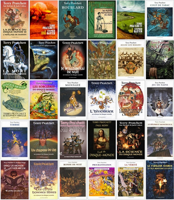 Terry Pratchett - Pack de 54 livres