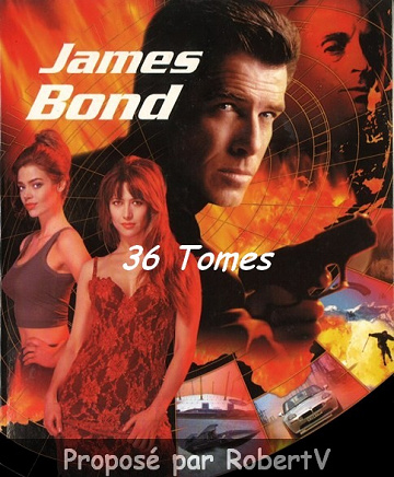 James Bond - 36 Tomes