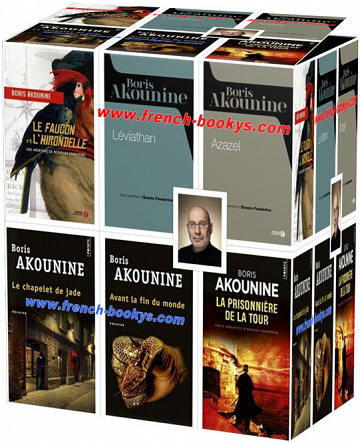 Boris Akounine - Pack 6 romans policiers