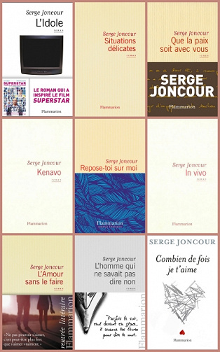 Serge Joncour - pack de 9 ebooks