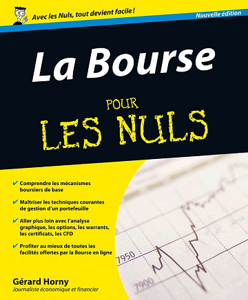 Gérard Horny, « La bourse pour les nuls » 2ème édition