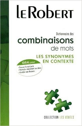 Dictionnaire des combinaisons de mots