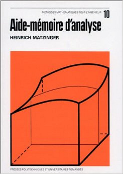 Aide-Mémoire d’Analyse