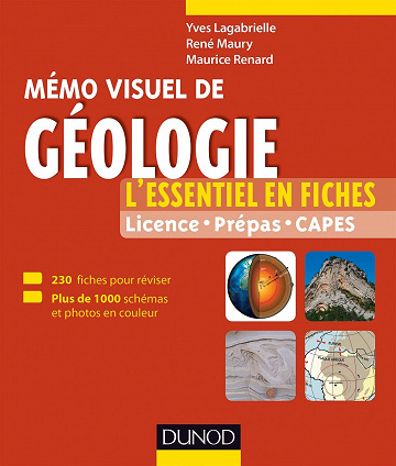 Mémo visuel de géologie - L’essentiel en fiches et en couleurs