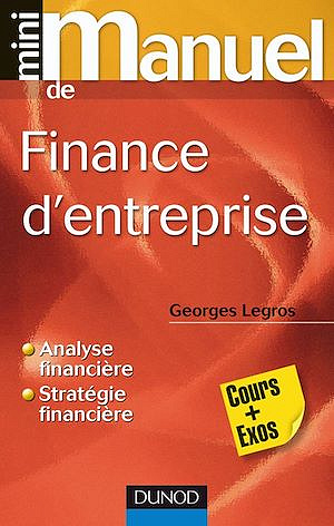 Dunod - Mini Manuel de Finance d’entreprise