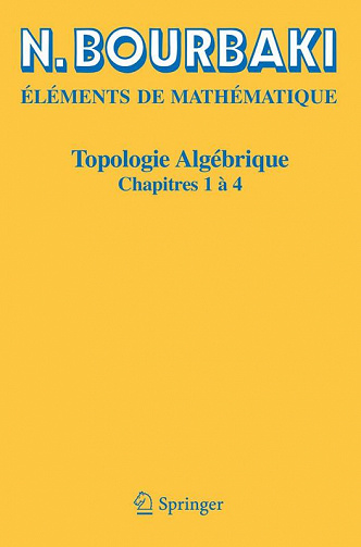 Topologie algébrique: Chapitres 1 à 4 - N. Bourbaki