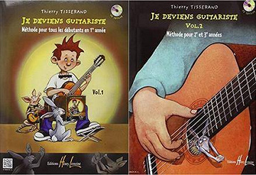 Je deviens guitariste : Volumes 1 et 2 - Thierry Tisserand